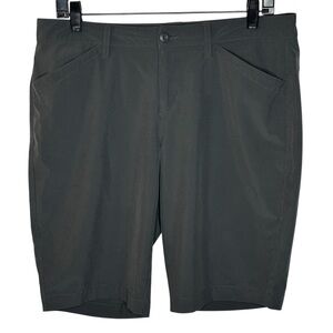 ddie Bauer Bermuda Shorts Women’s Size 10 Gray Longer Length Stretch Hiking